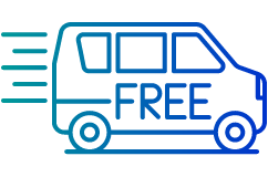 集荷・配達料が無料